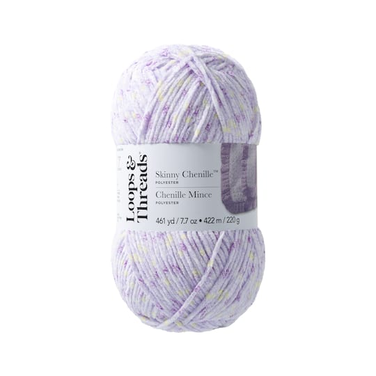 Skinny Chenille™ Multi Yarn by Loops & Threads